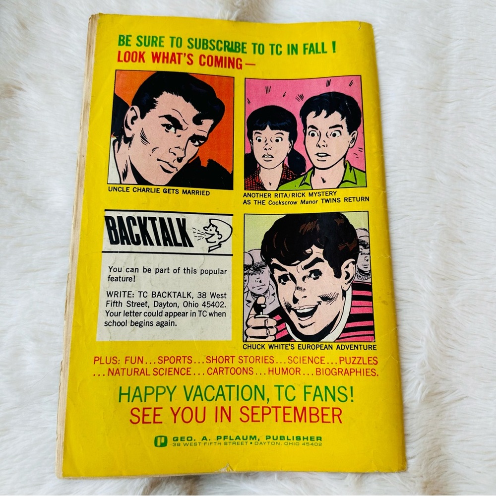 🛍️🛍️ TREASURE CHEST COMIC BOOK MAY 15, 1969 VOL. 24 NO. 18 ♨️ FAIR COND - Picture 2 of 7